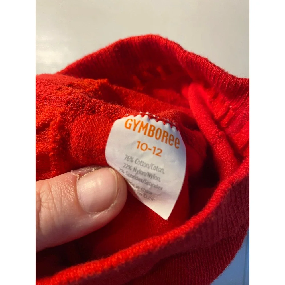 Gymboree festive red